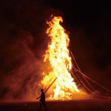 能登島向田の火祭